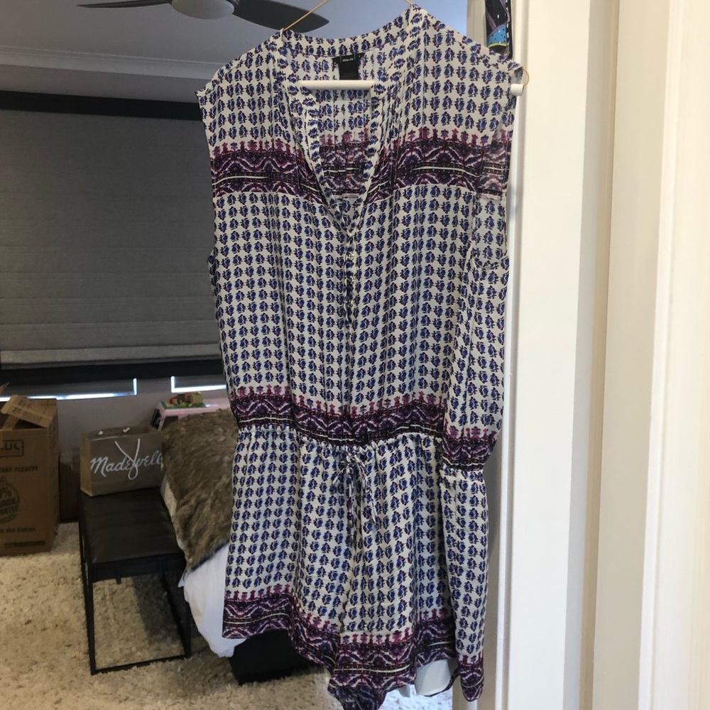 Dolce Vita Romper white, purple & blue O/S